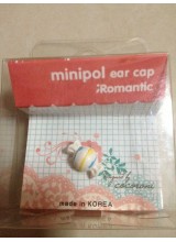 Ear Cap - White Sweet